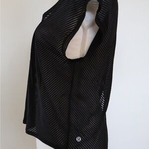 Lululemon Sheer Ribbed Top